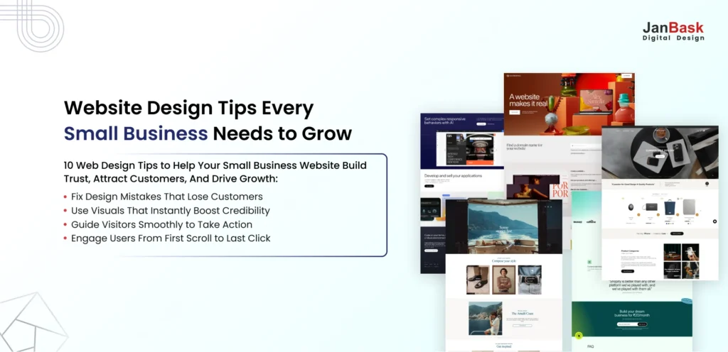 10 Web Design Tips for Small Businesses to Grow Even Faster