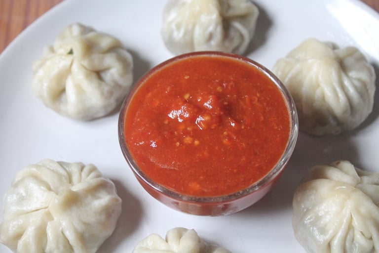Resep Momos Chutney | saus momo