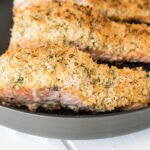 Salmon Kulit Lemon Parmesan – Jahe Kuliner