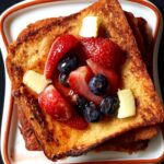 Resep roti panggang Perancis (dengan telur dan mentimun tanpa telur)