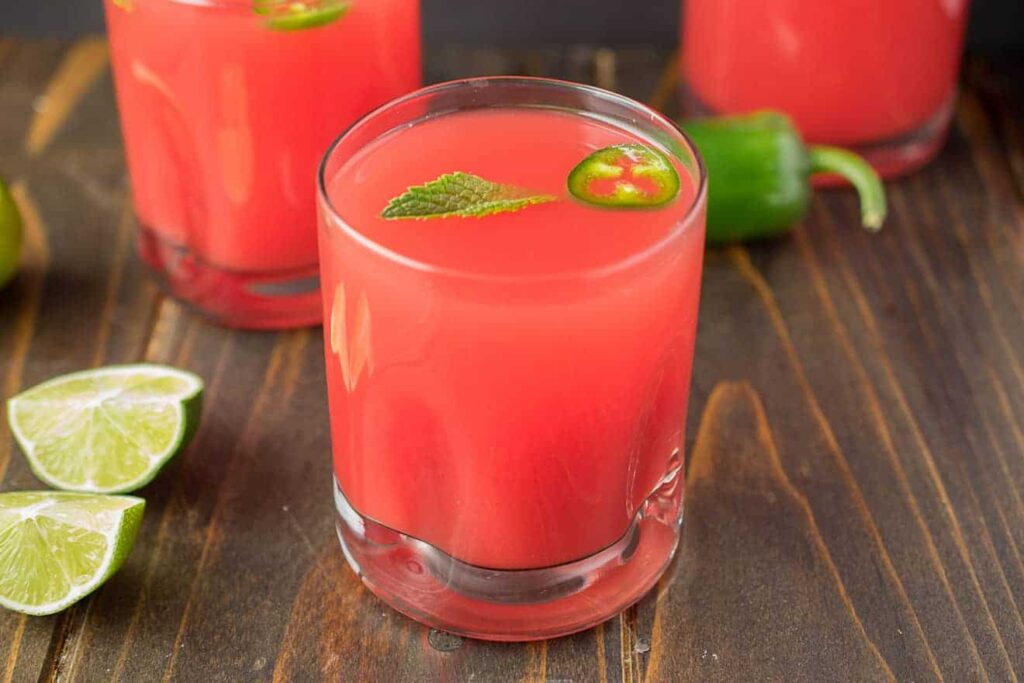 Semangka jalapeno agua fresca