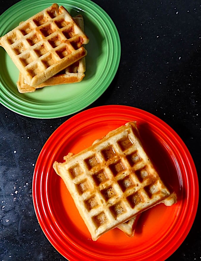Resep wafel tanpa telur | Resep wafel gandum utuh