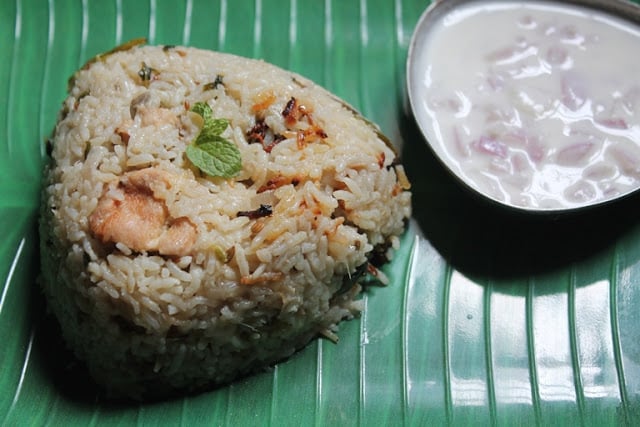 Resep Nasi Ayam Putih (Biryani Ayam Putih)