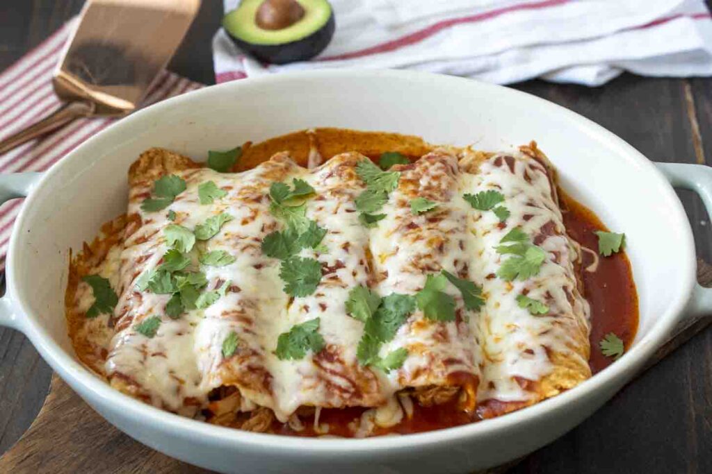 Tetaskan Enchilada Ayam Chili Hijau