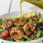 Salad Udang Panggang Hitam – Jahe Kuliner