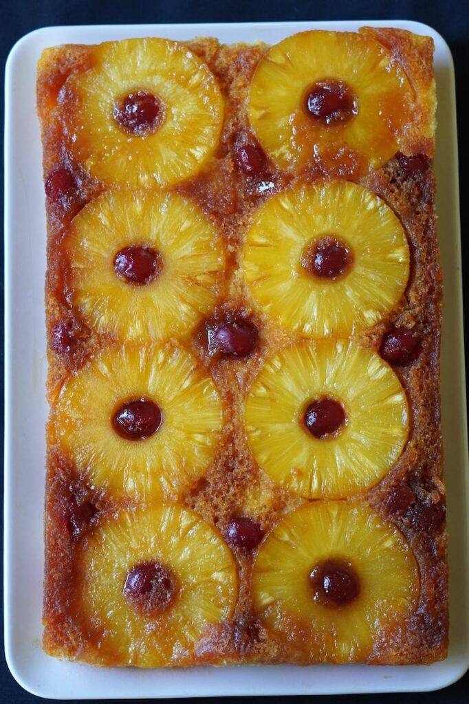 Pineapple Upside Down Cake Recipe