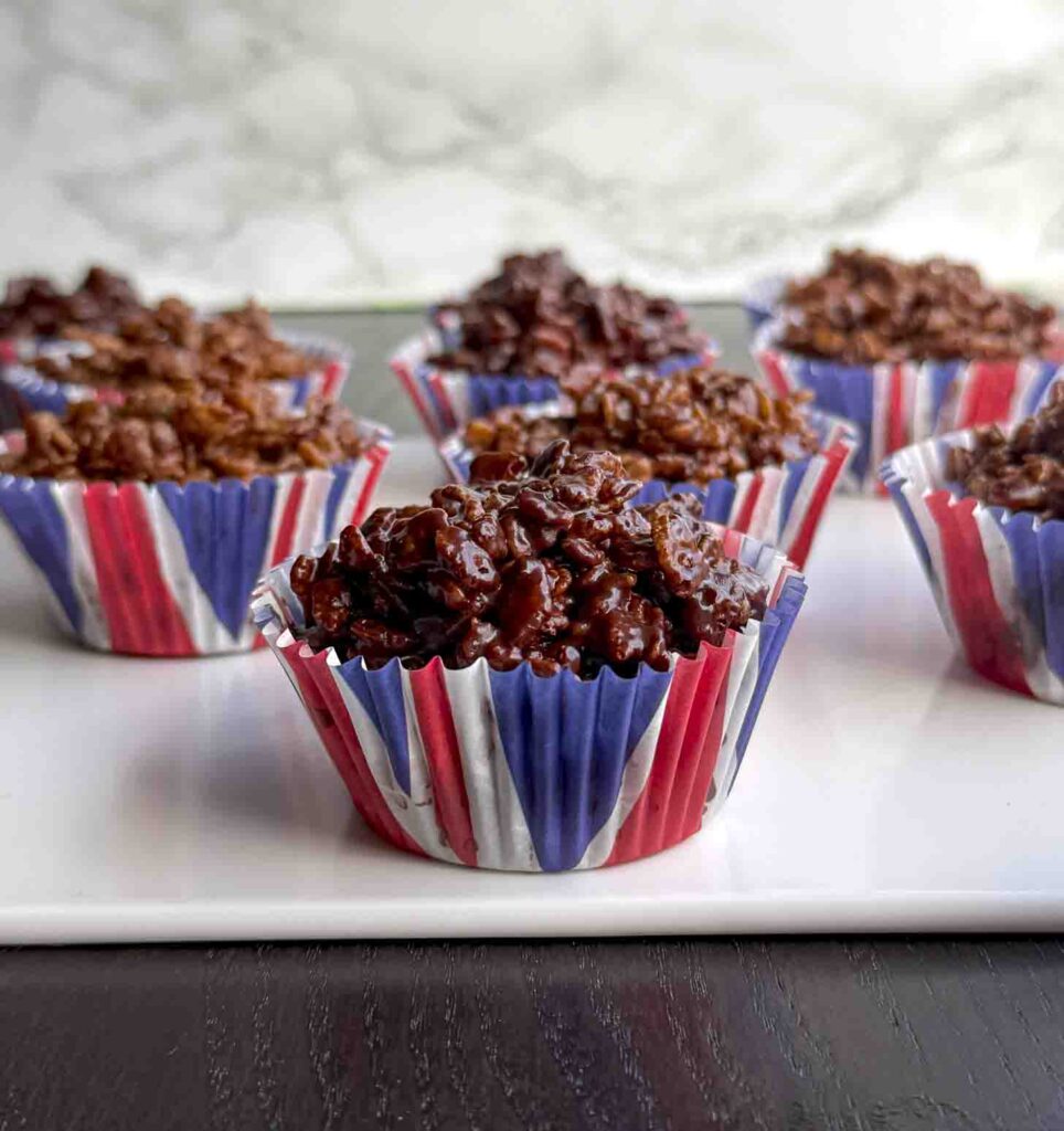 Classic British Chocolate Rice Krispy Cakes