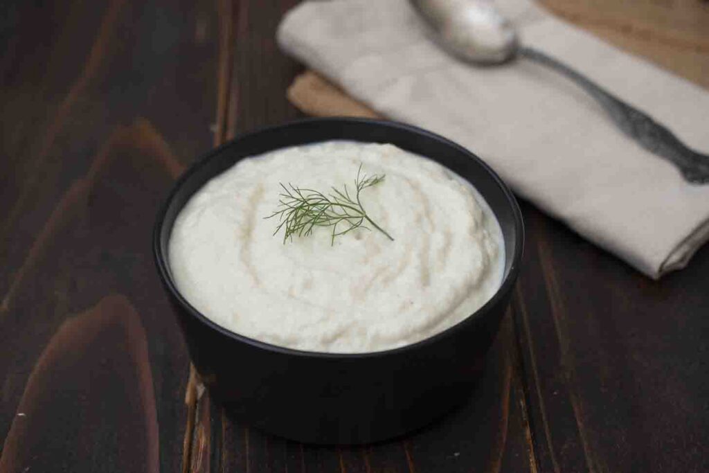 Creamy Fennel and Leek Puree