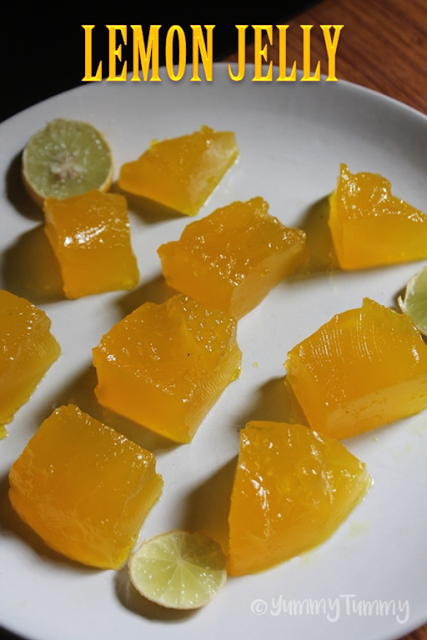 Lemon Jelly Recipe (Lemon Gelatin Recipe)