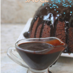 Homemade Hot Chocolate Sauce (Chocolate Fudge Sauce)